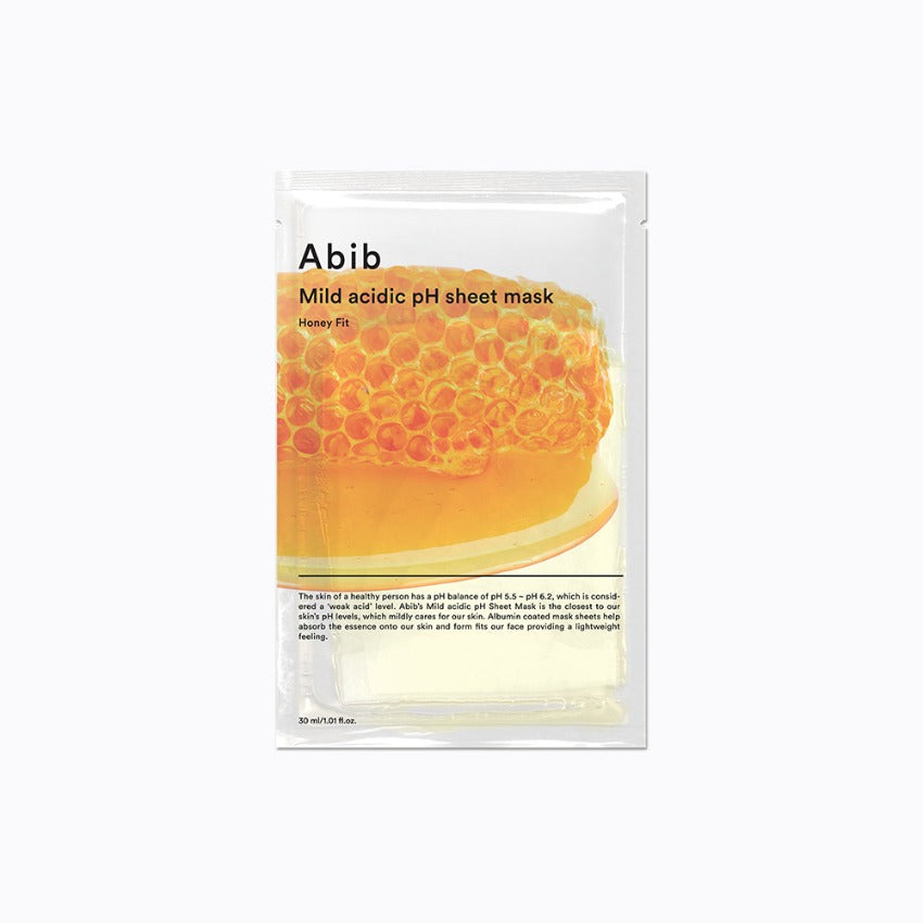 Abib 약산성 시트 마스크 허니 핏