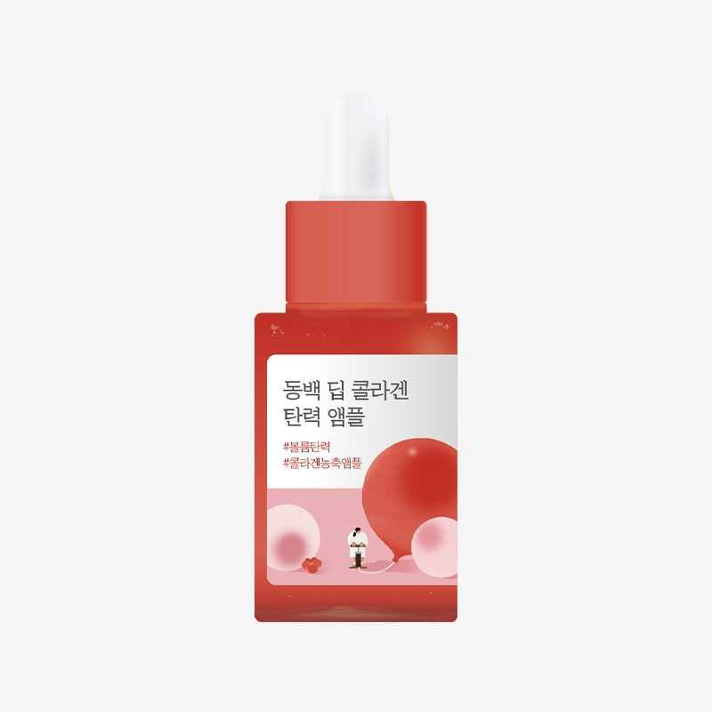 Ампула Round Lab Camellia Deep Collagen для повышения эластичности, 30 мл