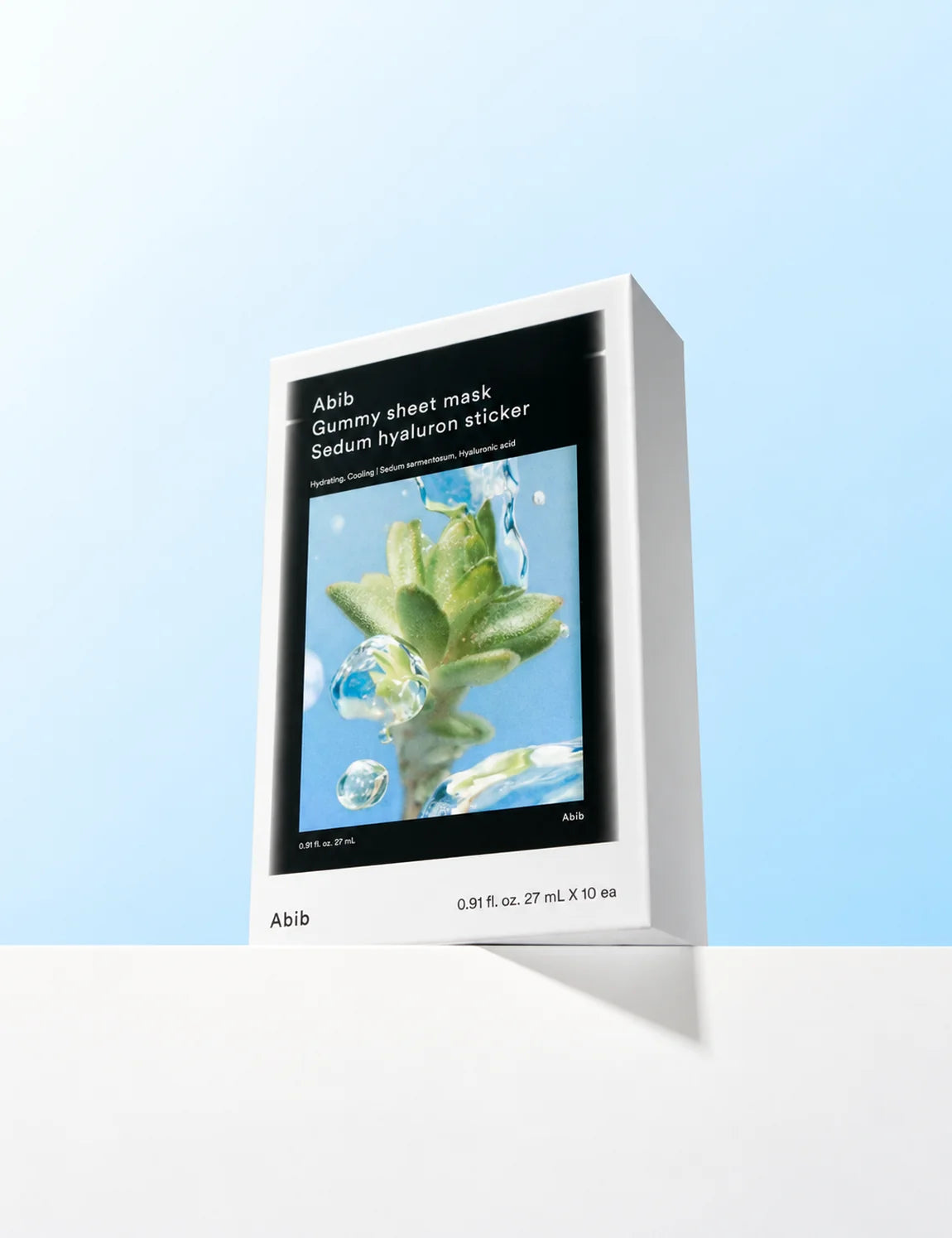 Gummy Sheet Mask Sedum Hyaluron Sticker 10ea