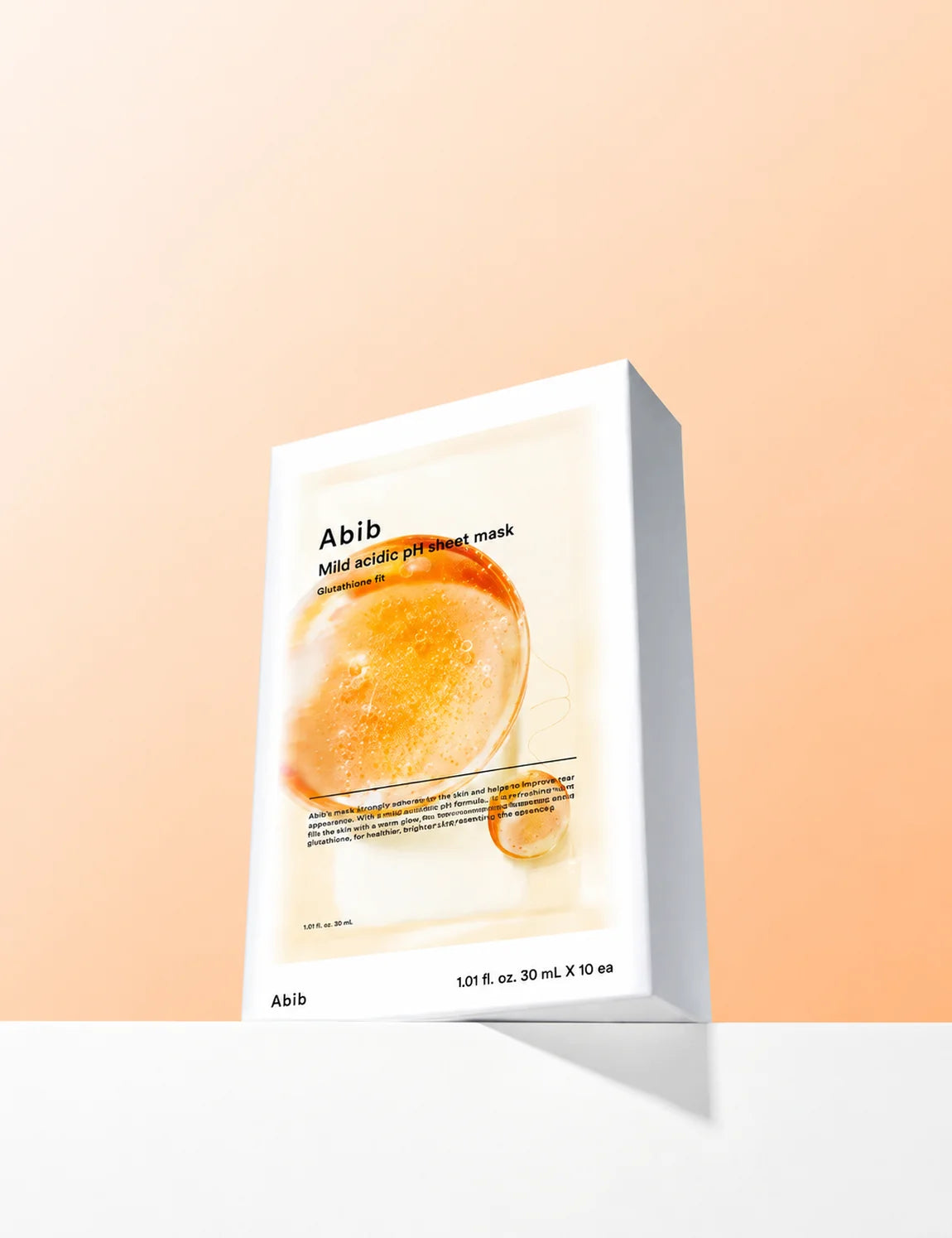 Mild Acidic pH Sheet Mask Glutathiosome Fit
