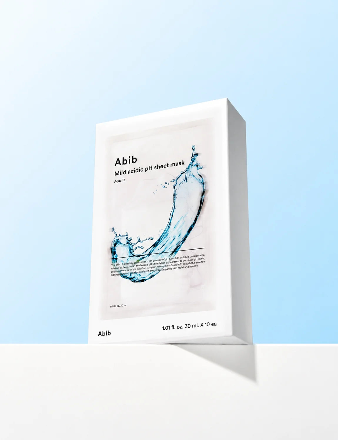 Mild Acidic pH Sheet Mask Aqua Fit 10ea