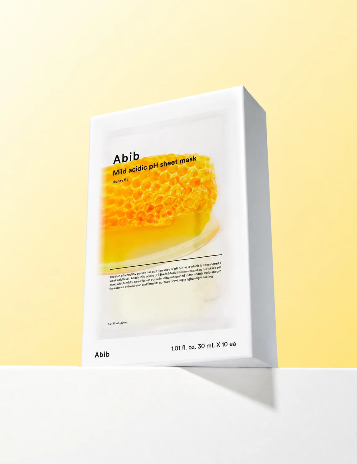 Mild Acidic pH Sheet Mask Honey Fit 10ea