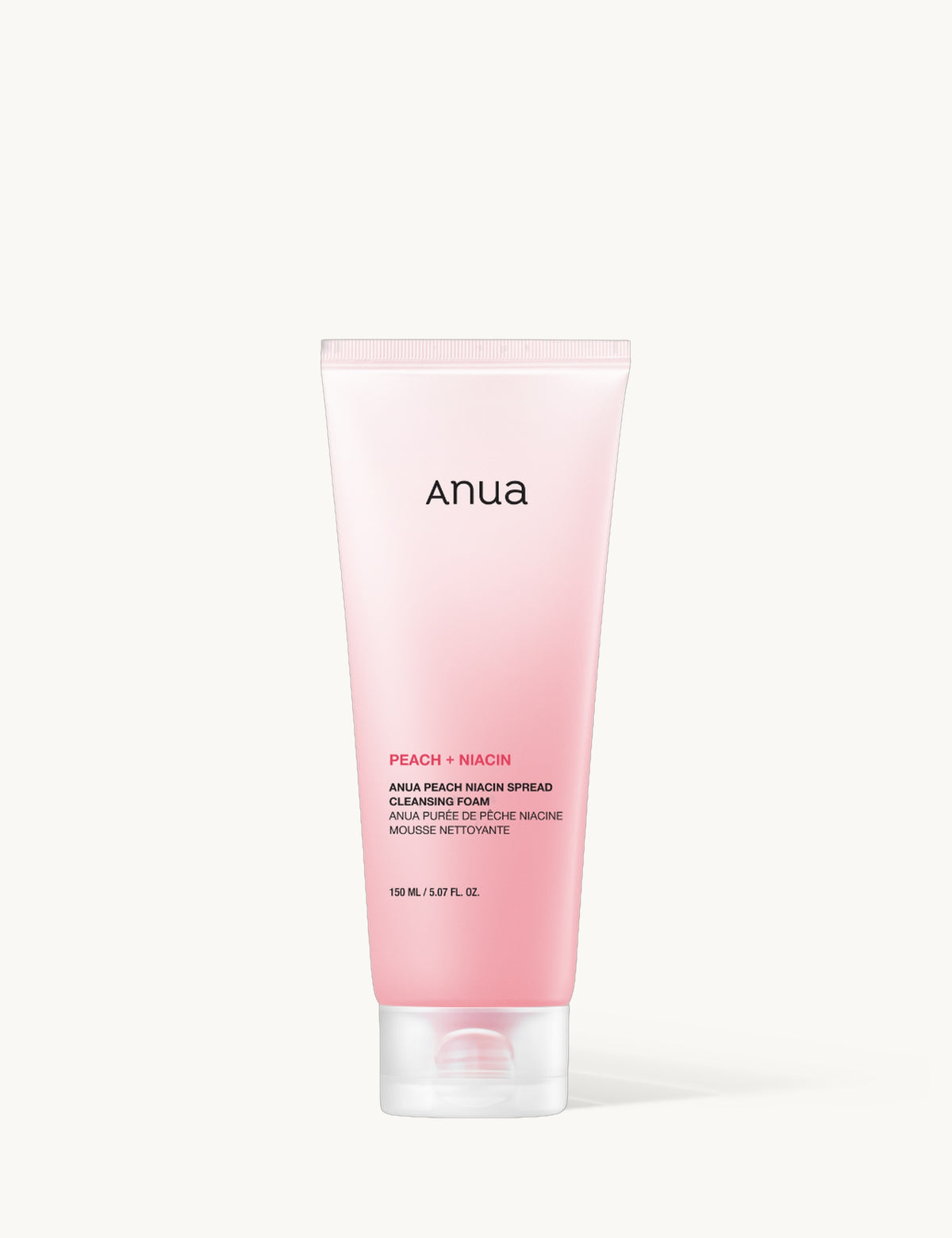Peach Niacin Spread Cleansing Foam