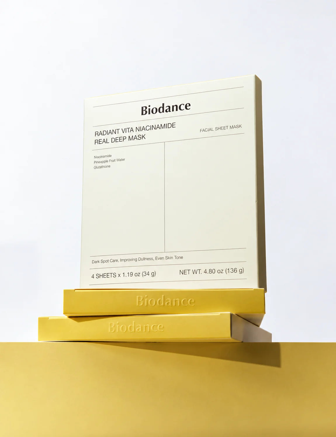 Radiant Vita Niacinamide Real Deep Mask 4ea