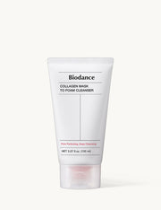 Collagen Mask to Foam Cleanser