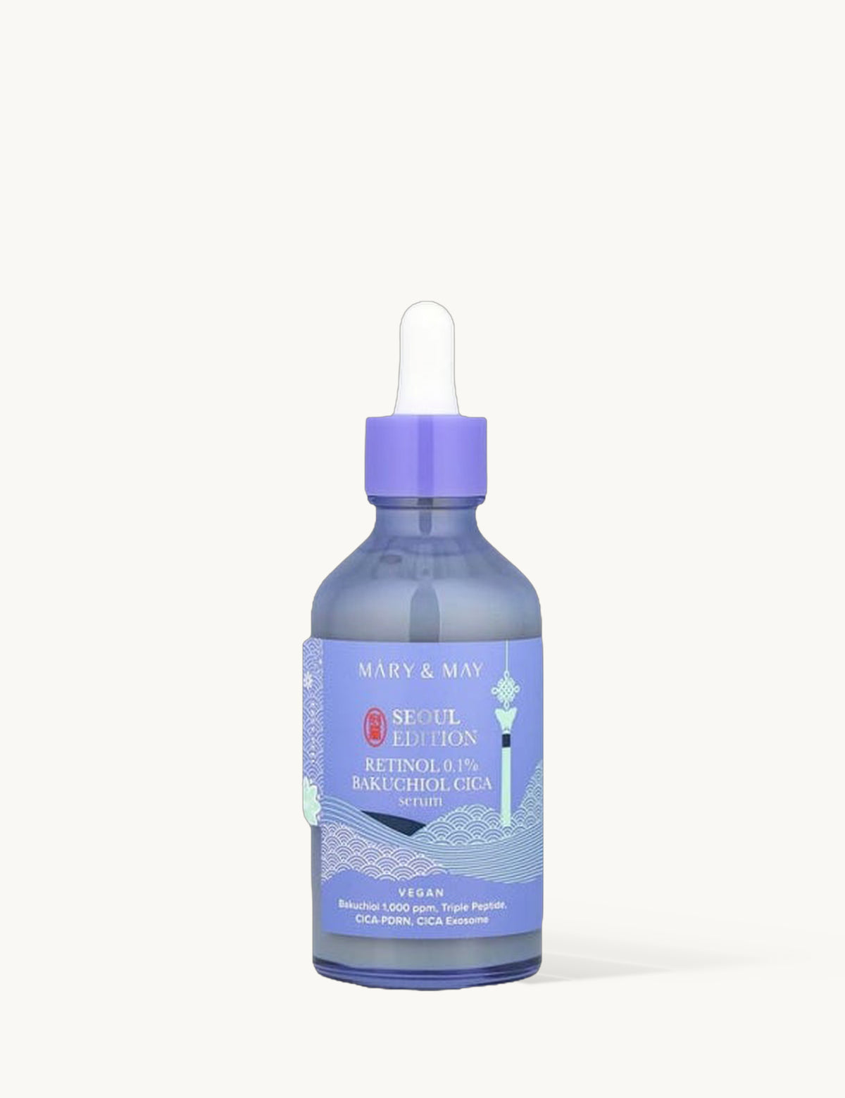 Vegan Retinol 0.1% Bakuchiol Cica Serum 80ml