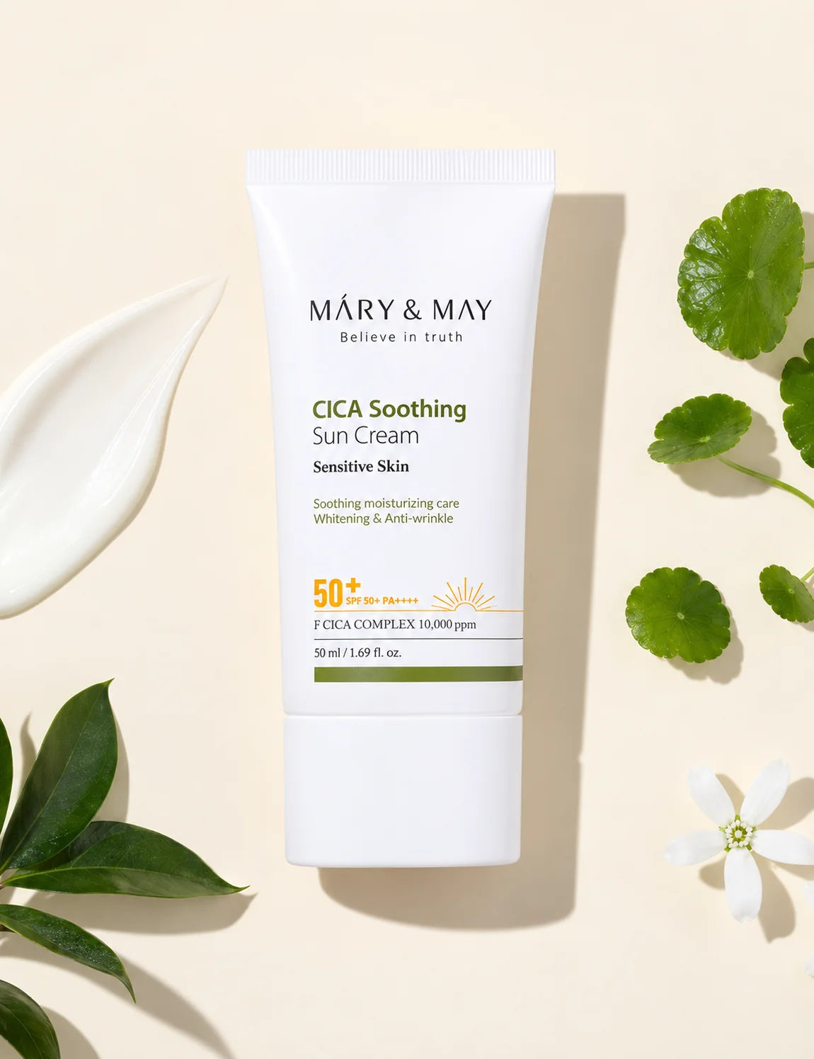 Vegan CICA Soothing Sun Cream SPF50+ PA++++