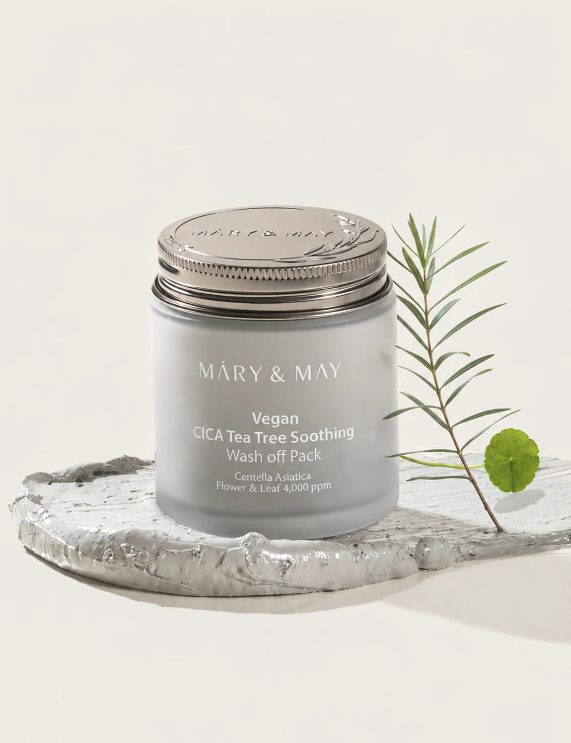 Vegan CICA TeaTree Soothing Wash off Pack