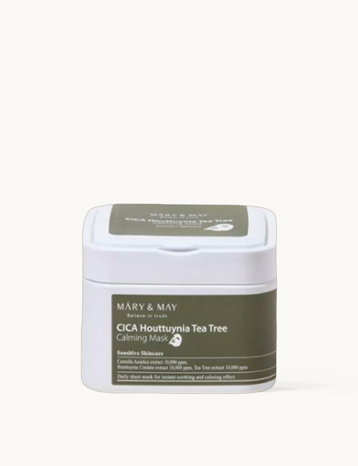 CICA Houttuynia Tea Tree Calming Mask 30ea