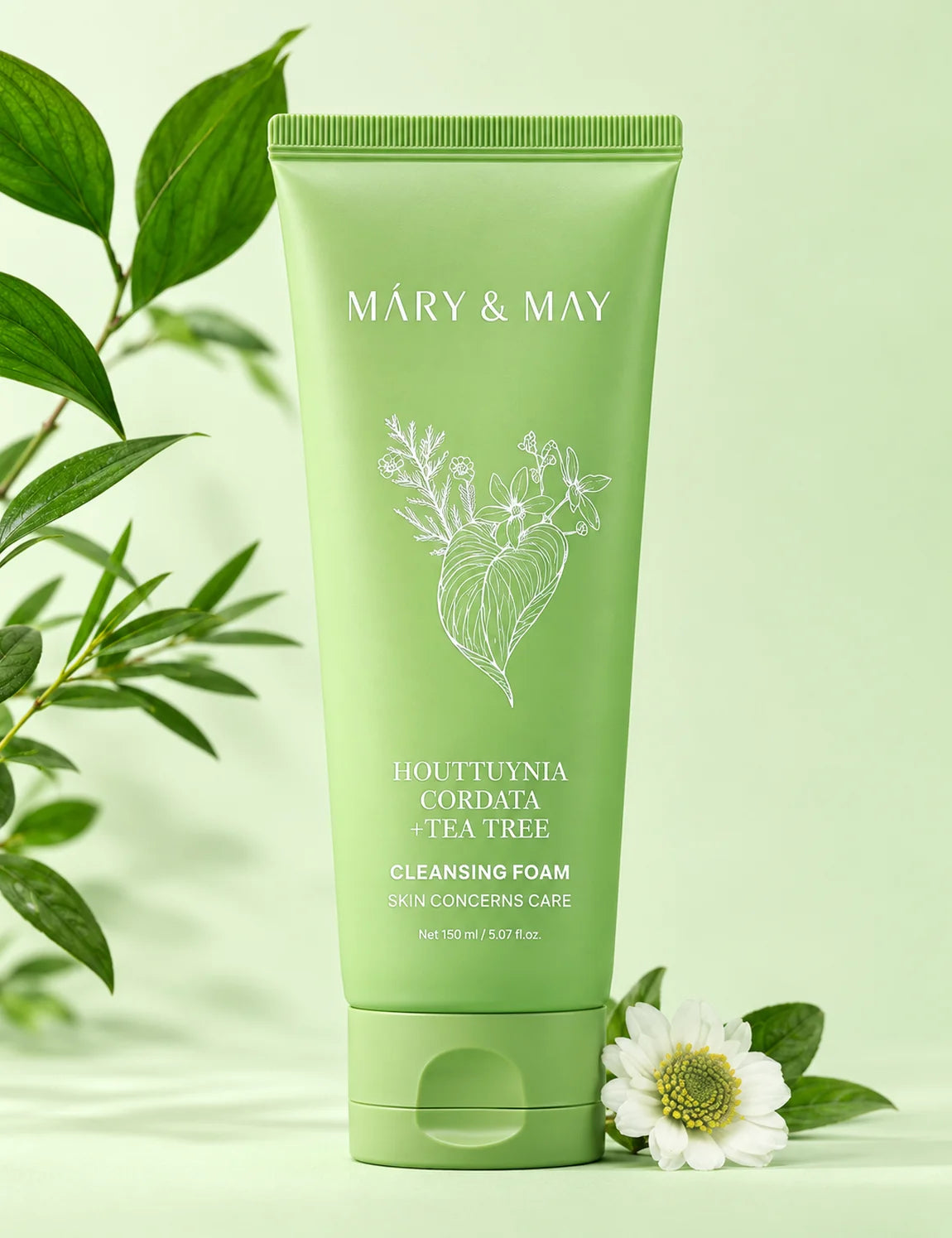 Houttuynia Cordata+Tea Tree Cleansing Foam 150ml