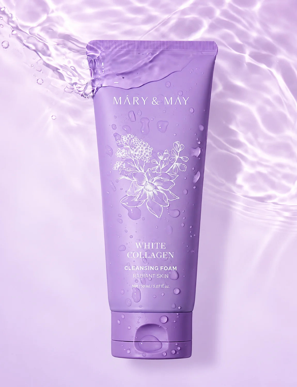 White Collagen Cleansing Foam