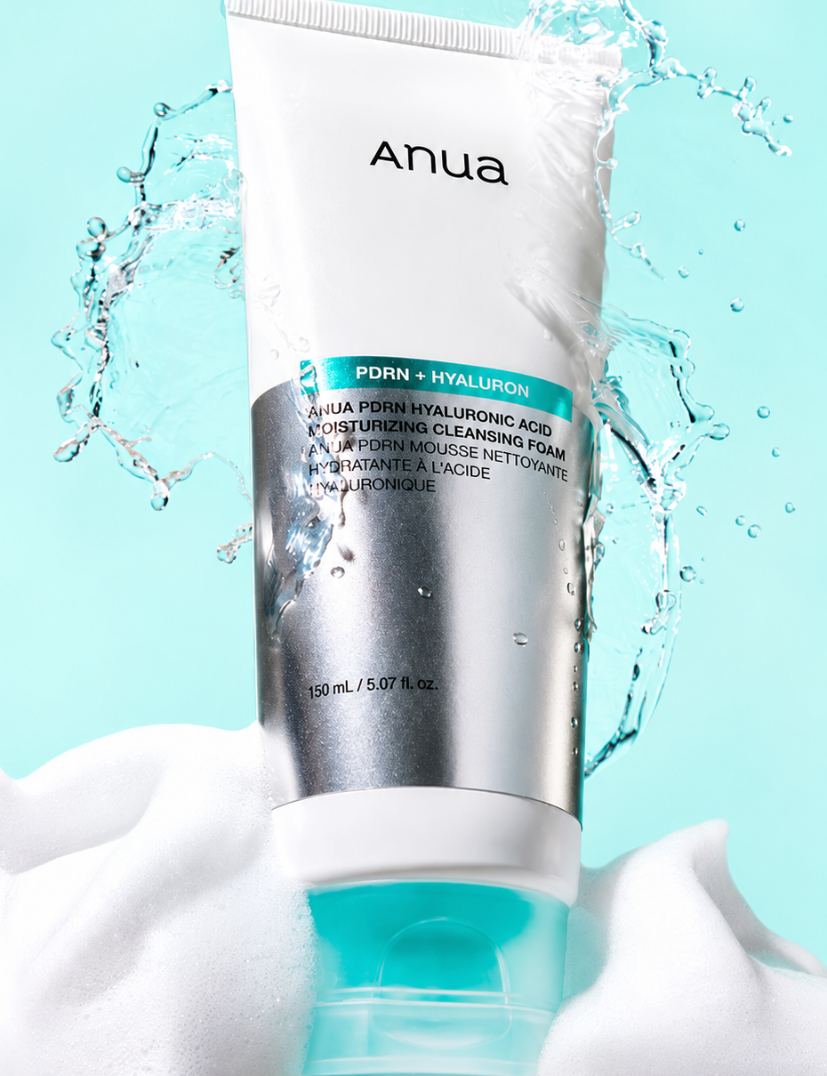 PDRN Hyaluronic Acid Moisturizing Cleansing Foam