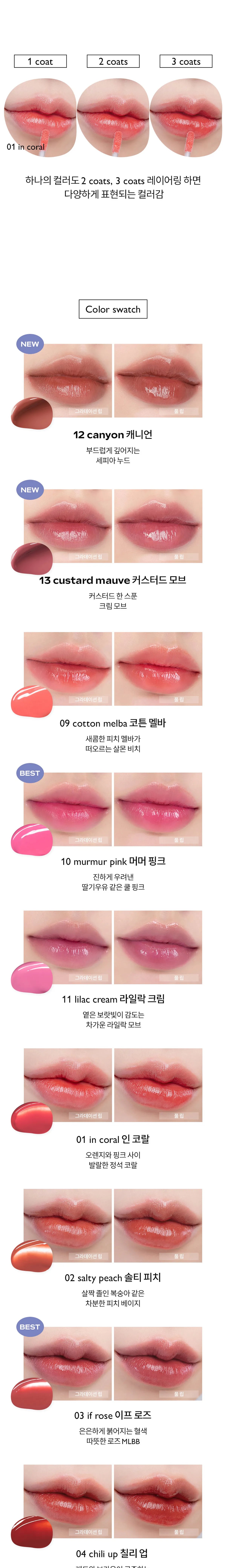 ROMAND DEWYFUL WATER TINT detail