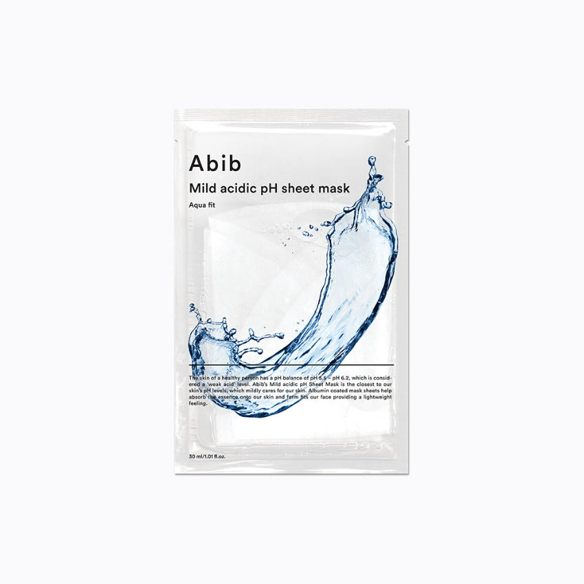 Abib 약산성 시트 마스크 아쿠아 핏